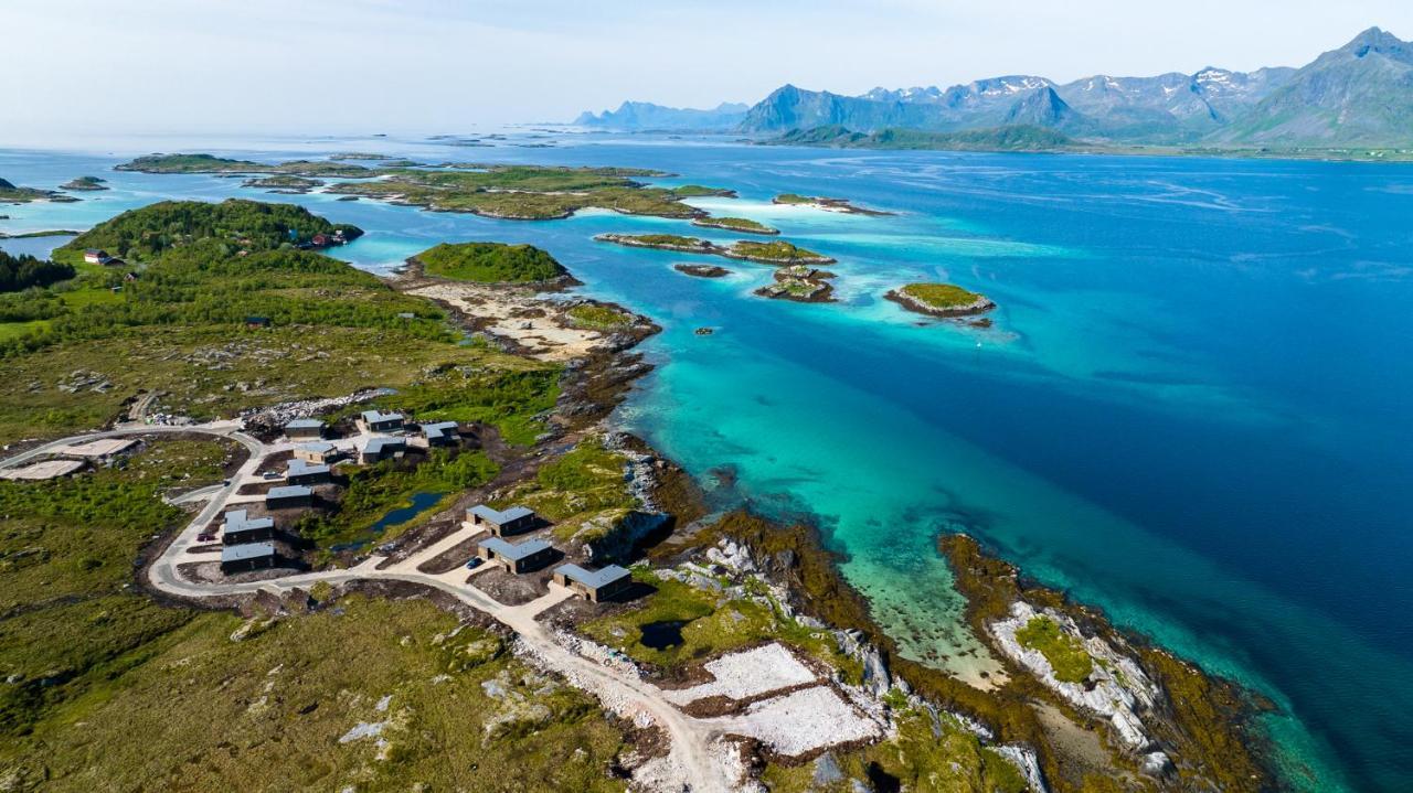 New Luxury Cabin Near Henningsvaer Lofoten Kleppstad Exterior foto
