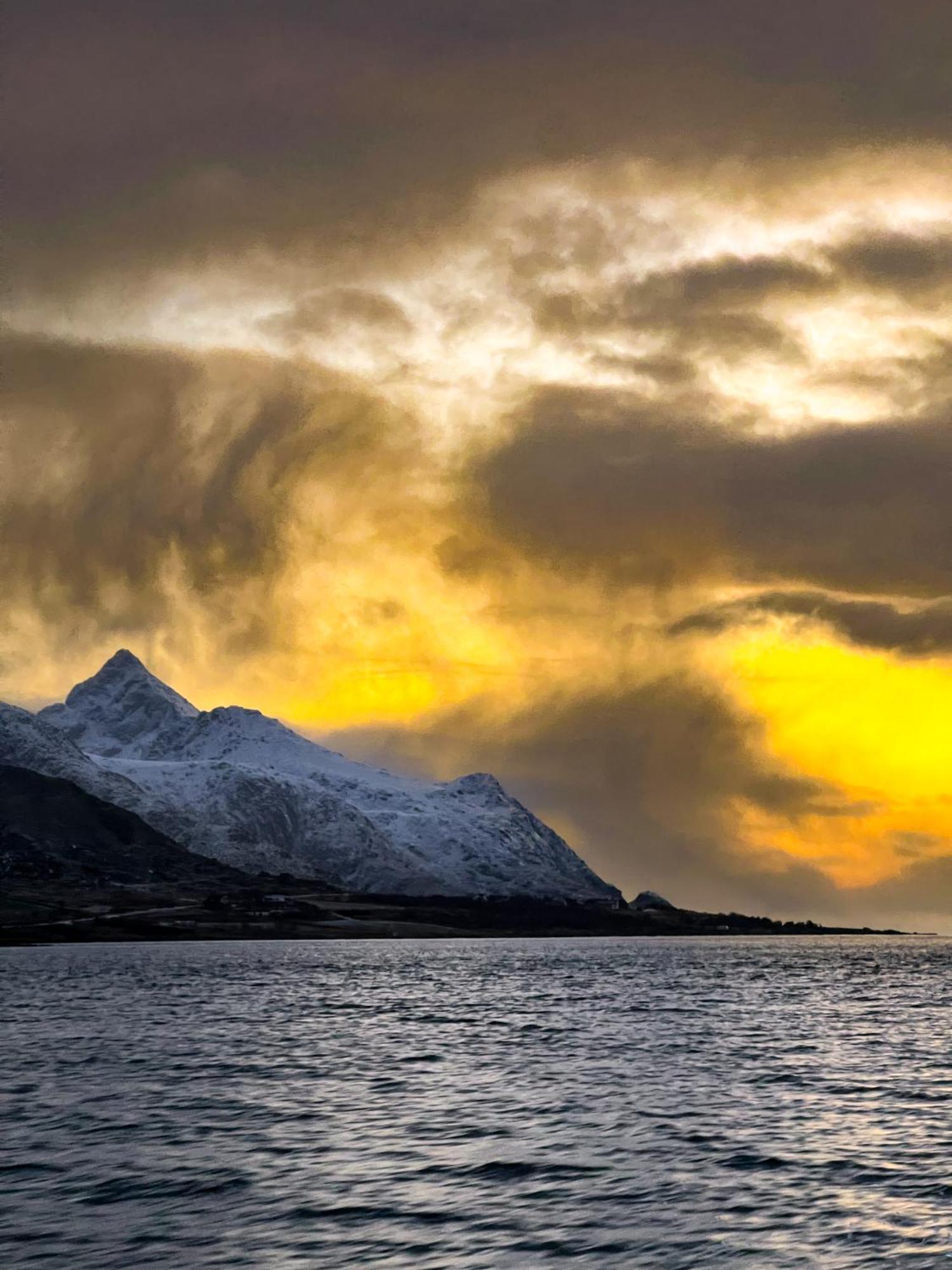 New Luxury Cabin Near Henningsvaer Lofoten Kleppstad Exterior foto